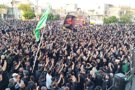 فیلم|اجتماع بزرگ عزاداران حسینی عصر عاشور در بروجرد