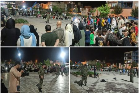 نمایش خیابانی “علاج در وطن” در الیگودرز به روی صحنه رفت