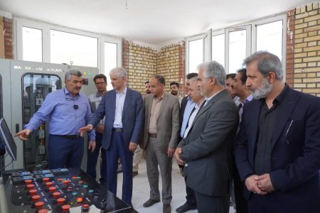 کارخانه آسفالت شهرداری ازنا افتتاح شد+تصاویر