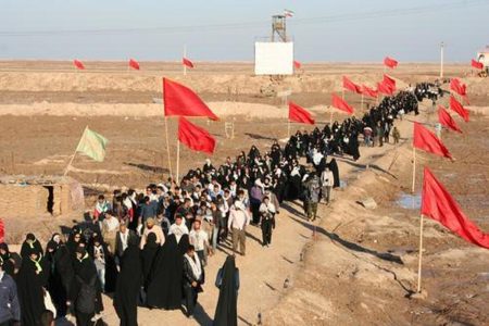 اعزام دانش‌آموزان بسیجی به یادمان‌های دفاع مقدس