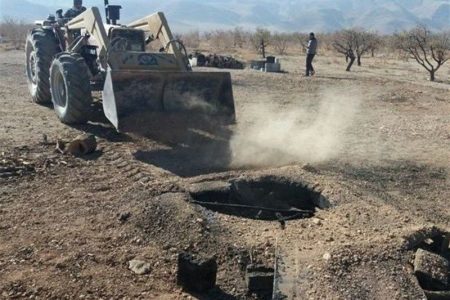 ١۲۴ حلقه چاه غیرمجاز در لرستان مسدود شد؛نجات ۹ میلیون مترمکعب آب زیرزمینی