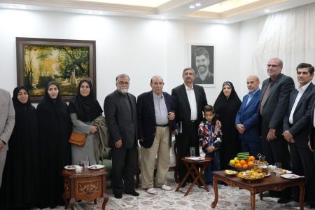 دیدار استاندار لرستان با پروفسور «امان‌الهی بهاروند»