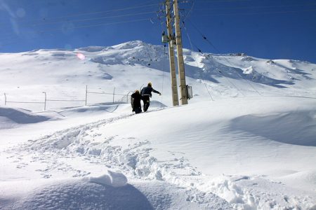 قطع برق ۷۰ روستای ذلقی در پی بارندگی های اخیر