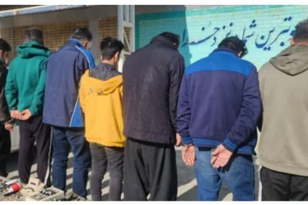 دستگیری حفاران غیرمجاز در رومشکان