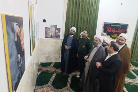 افتتاح نمایشگاه هنرهای تجسمی «مقاومت و پایداری» در پلدختر