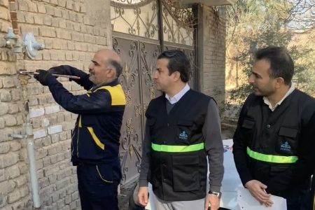 قطع گاز ۴۲۱ باغ ویلا خالی از سکنه در لرستان