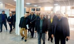 بازدید مدیرکل امور مرزی وزارت کشور از فرودگاه شهدای خرم‌آباد
