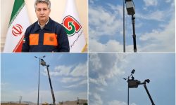 روشنایی پنج کیلومتر از کمربندی جنوبی خرم آباد