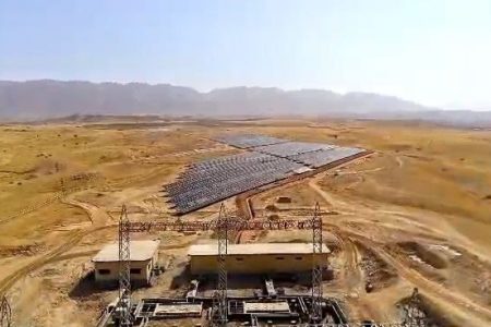 فاز نخست نیروگاه خورشیدی خرمآباد در آستانه بهرهبرداری