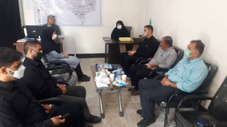 تقدیر مدیر دفتر تسهیلگری و توسعه محلی پشت بازار از خبرنگاران