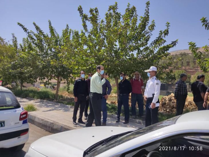 جابجایی مکان وسایل نقلیه حمل بار در ورودی شهر خرم آباد