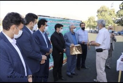 تجلیل از پیشکسوتان بسیجی فوتبال لرستان در هفته دفاع مقدس