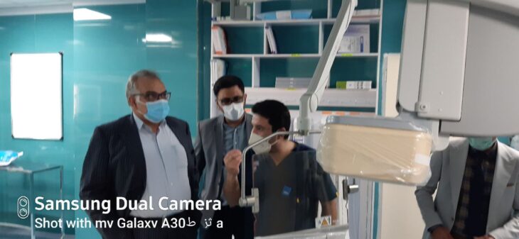 راه اندازی آخرین ورژن دستگاه آنژیوگرافی در بیمارستان شهید مدنی