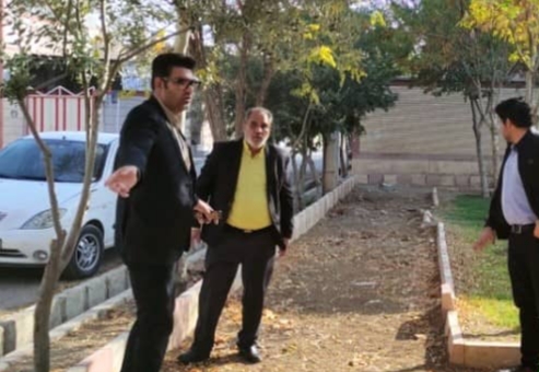 ساماندهی و بهسازی دو پارک محله ای در شهرک حکمت