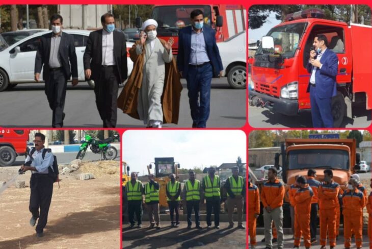 برگزاری مانور آمادگی مدیریت بحران توسط شهرداری کوهدشت