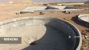 پیشرفت ۵۰ درصدی طرح تصفیه خانه فاضلاب شهر کوهدشت