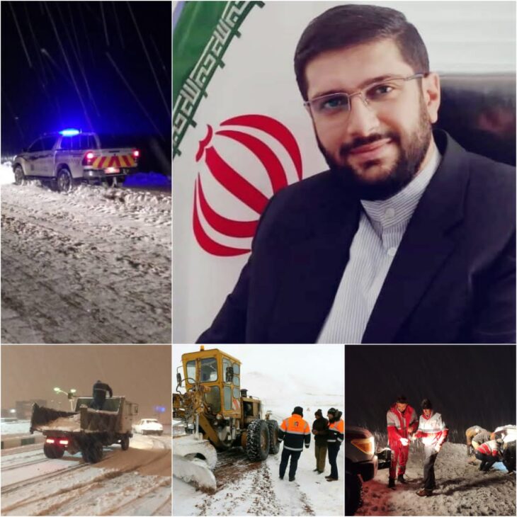 آماده باش دستگاه های اجرایی ، خدماتی و امدادی ازنا برای خدمات رسانی به مردم