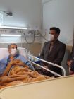 رئیس سازمان حفاظت محیط زیست از محیط بان لرستانی عیادت کرد