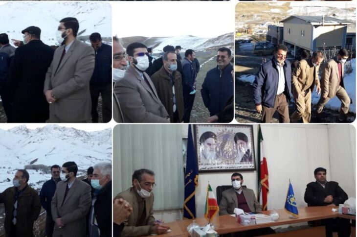 بازدید فرماندار ازنا از سد کمندان
