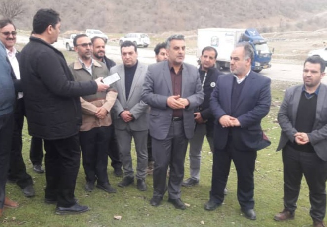 پاسگاه حفاظتی چم چیت دورود کلنگ زنی شد