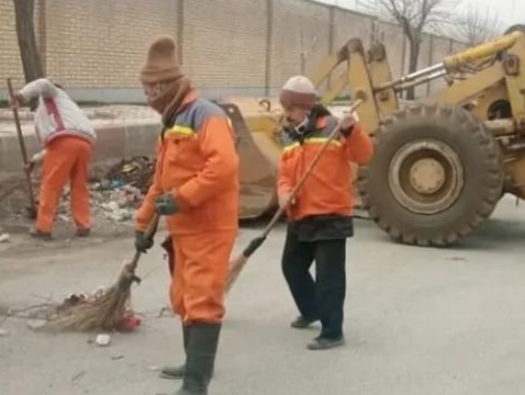 آغاز پاکسازی مبادی ورودی جنوب شهر خرم آباد