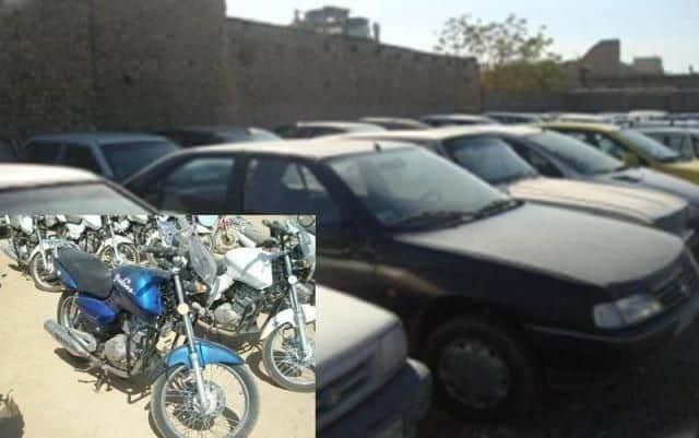 توقیف ۱۴۸ دستگاه خودرو و موتورسیکلت متخلف درطرح نوروزی
