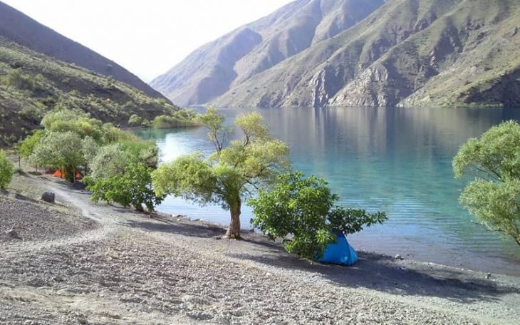 ورود به دریاچه “گهر” دورود ممنوع شد