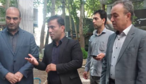 آغاز پروژه زیبا سازی و بازسازی پارک مثلثی مطهری خرم آباد