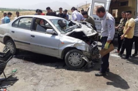 تصادف در جاده بروجرد_بیرانشهر یک فوتی و ۵ مصدوم برجا گذاشت
