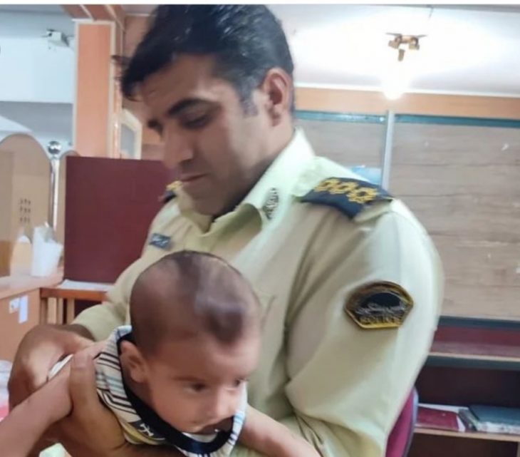 نجات نوزاد سر راهی با اقدام پلیس وظیفه شناس