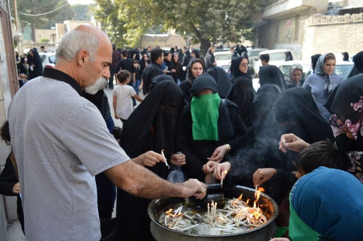 چهل‌منبر و گِل‌مالی دو آیین‌ محرم در لرستان