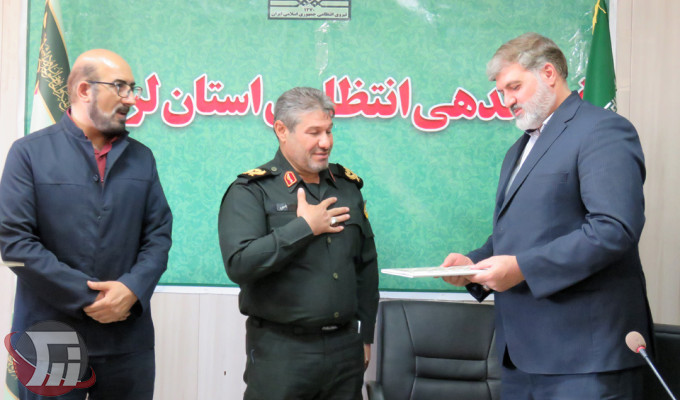 تقدیر جامعه خبری استان از فرمانده انتظامی لرستان