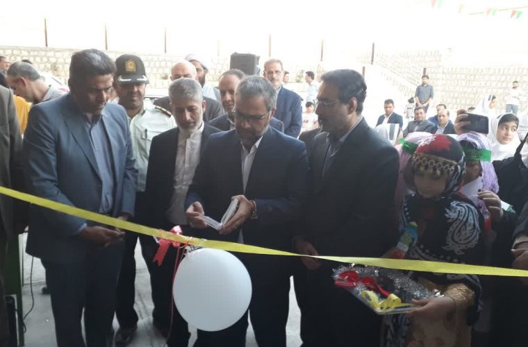 افتتاح مدرسه ۹ کلاسه شهید حاج “قاسم سلیمانی”در خرم آباد
