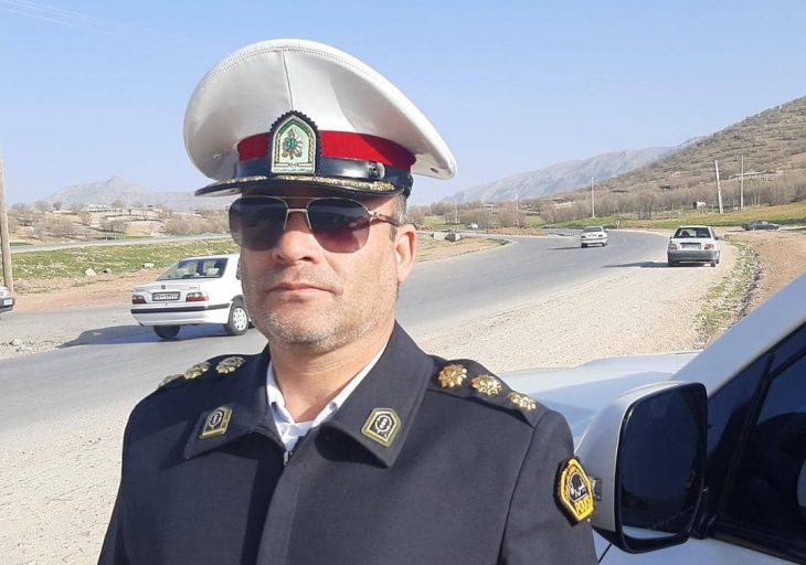 واژگونی خودرو پژو ۴۰۵ در آزادراه خرم آباد- اراک