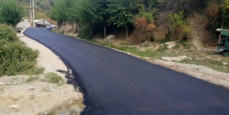 افتتاح ۱۰ کیلومتر جاده روستایی در خرم‌آباد با همت بسیج سازندگی