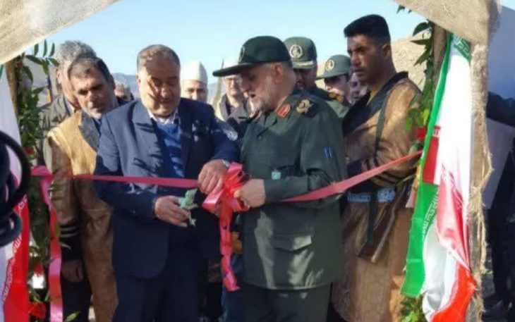 افتتاح طرح آبرسانی به روستای «تکانه» و«هولاندشت» خرم‌آباد