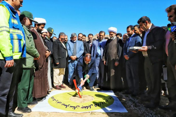بیمارستان ۶۴ تختخوابی شهرستان «رومشکان» کلنگ‌زنی شد