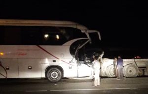 تصادف در آزادراه خرم‌آباد- بروجرد یک فوتی و ۱۹ مصدوم برجا گذاشت