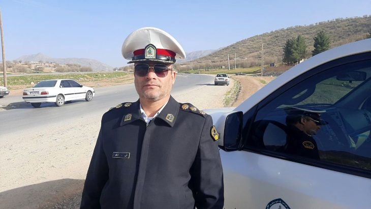 هشدار پلیس راه لرستان نسبت به لغزندگی جاده ها