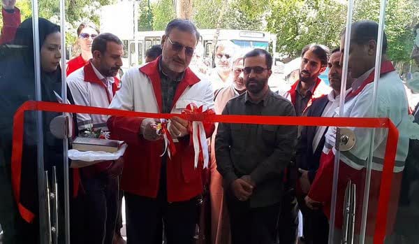۳ پروژه درمانی هلال‌احمر در بروجرد افتتاح شد