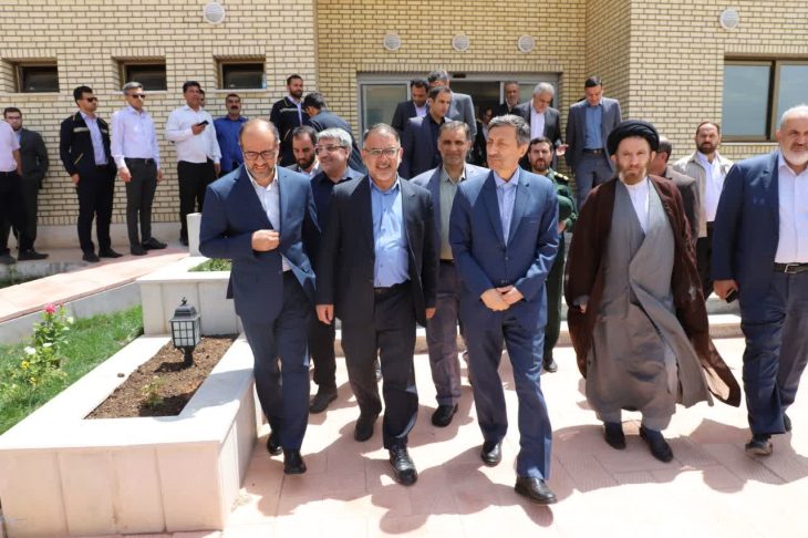 واحد بخار نیروگاه سیکل ترکیبی خرم‌آباد افتتاح شد