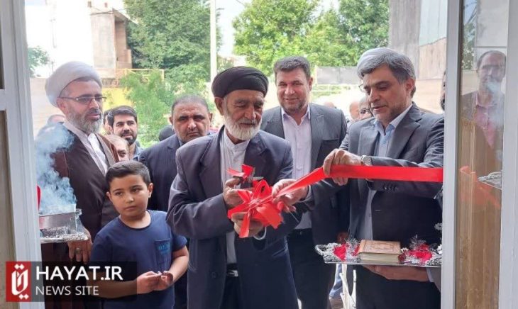 ساختمان بنیاد شهید و امور ایثارگران چگنی افتتاح شد
