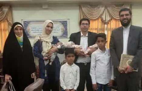 فرماندار ازنا مقام اول رویداد جایزه ملی جوانی جمعیت و حمایت از خانواده را کسب کرد