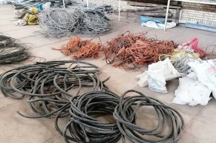 دستگیری سارقان کابل مخابراتی درسلسله