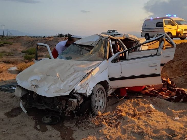 تصادف مرگبار در جاده «سوری» خرم آباد/۴ نفر جان باختند