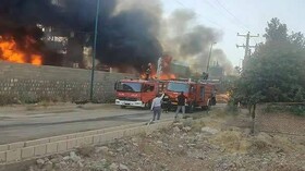 مهار آتش در «پترو پالایش گهر» پس از ۸ ساعت