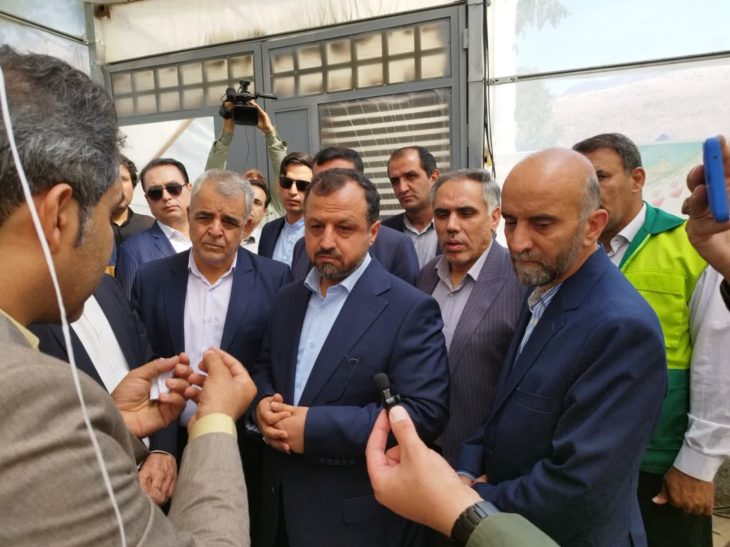 افتتاح گلخانه هیدروپونیک در خرم‌آباد