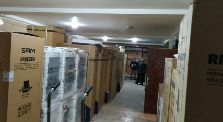 توقیف کامیونت حامل یخچال قاچاق در دورود