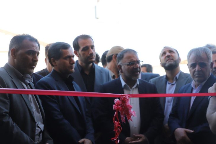 فاز نخست کارخانه کربنات کلسیم الیگودرز به بهره‌برداری رسید+تصاویر