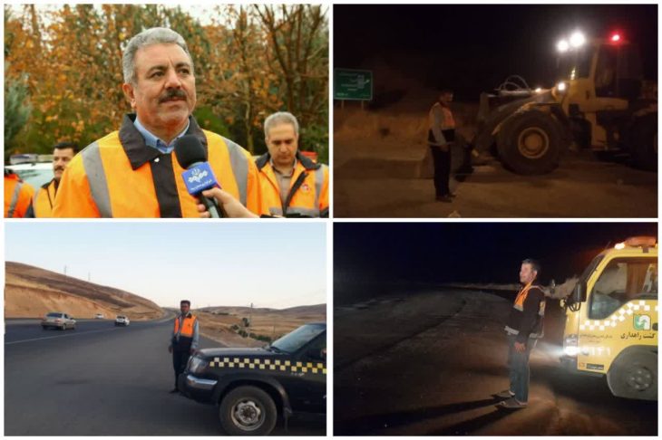 استقرار ۴۵ اکیپ راهداری لرستان در مسیرهای بازگشت زائران اربعین